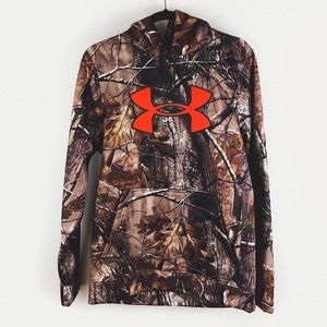 NWT Under Armour® Fleece Camo Big Logo Sz S
